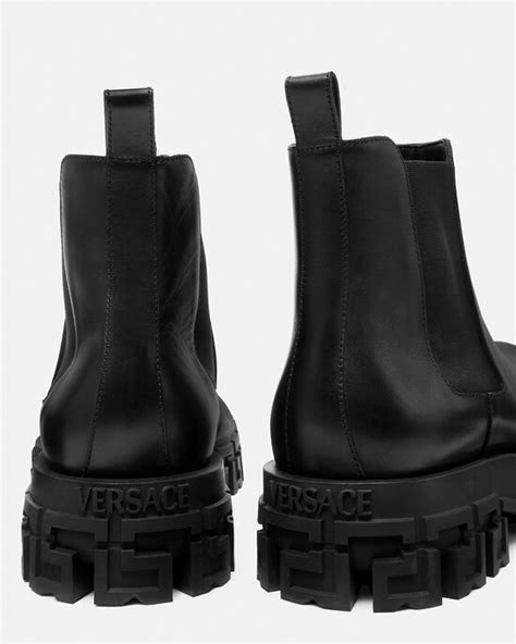 versace embellished boots|Versace boots for men.